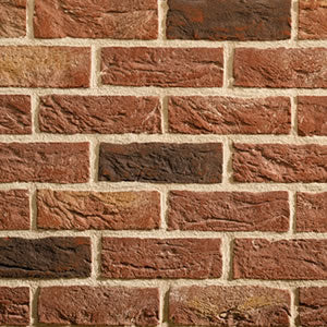 Antique Red Clay Brick Slips  - 215x65x20mm