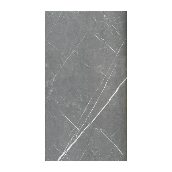 Jetto Grey Gloss Porcelain Tiles - 60x120cm x 9 mm