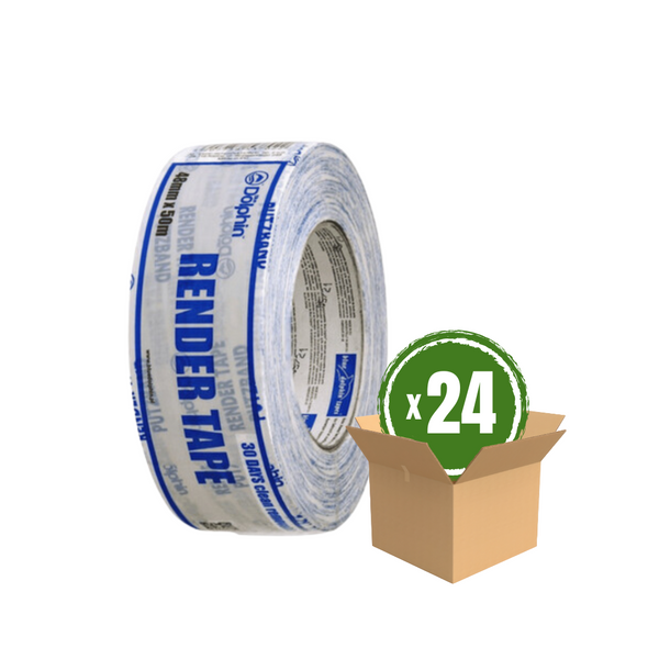 Dolphin Render Tape 30 Day 48mm X 50mm - BOX OF 24