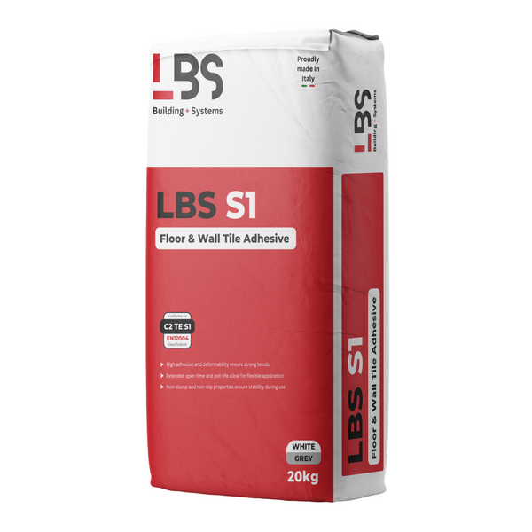 LBS S1 Floor & Wall Tile Adhesive 20kg