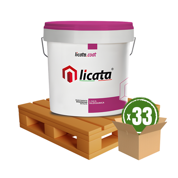 Licata Silicone Top Coat Render 25kg (Pallet x33 buckets)