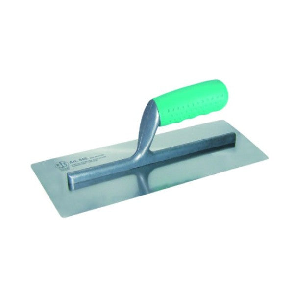 Stainless steel finishing trowel - tapered blade 845/ILR 360x120x0.6