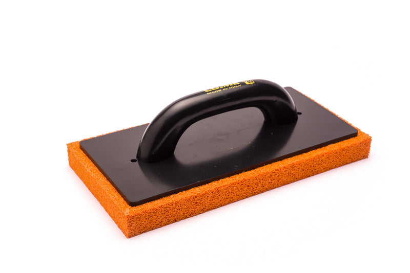 Thick Orange Sponge Trowel with ABS Handle 280x140x25mm