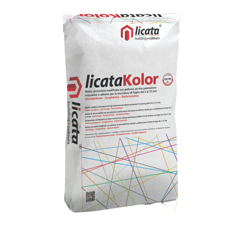 Licata Kolor Indoor/Outdoor Coloured Grout 3kg
