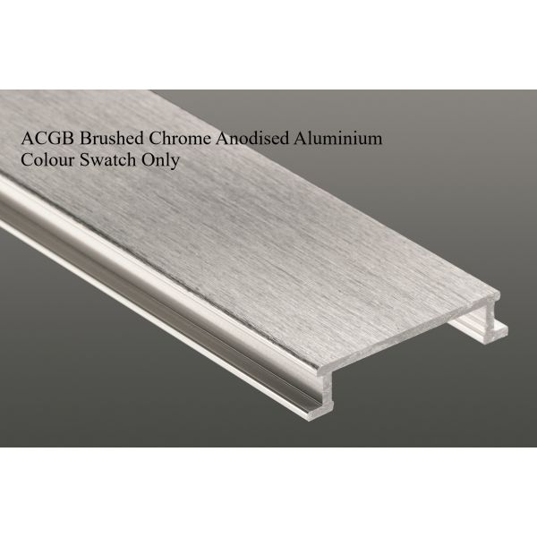 Schluter QUADEC ACGB Brushed Chrome Collection