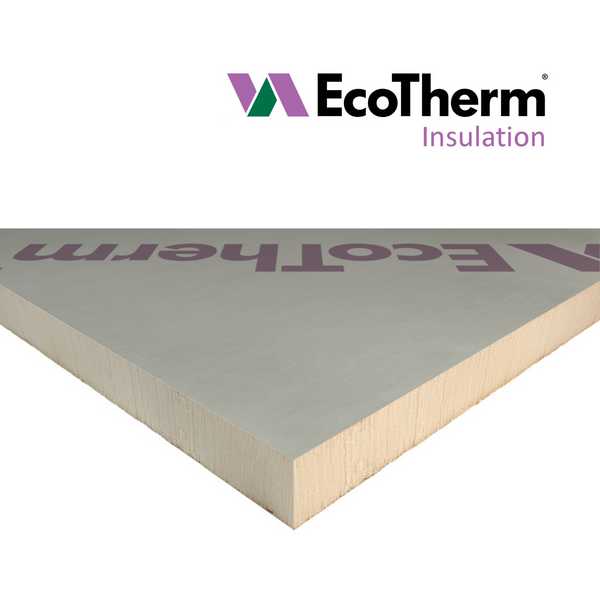 EcoTherm Eco-Versal PIR Insulation Board 2400mm x 1200mm (Select Size)