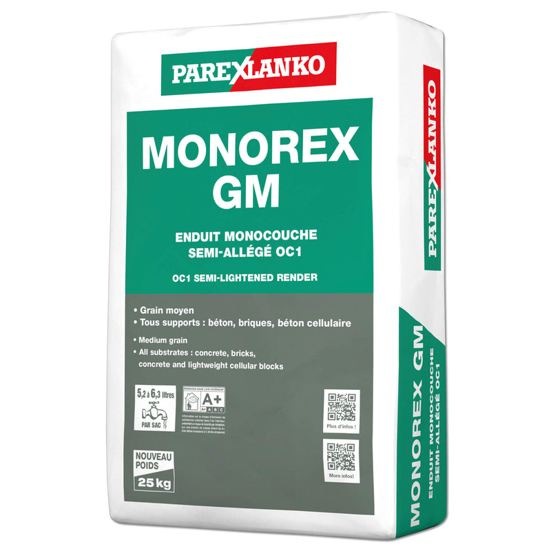Parex Monorex GM 25kg G30 Mouse Grey