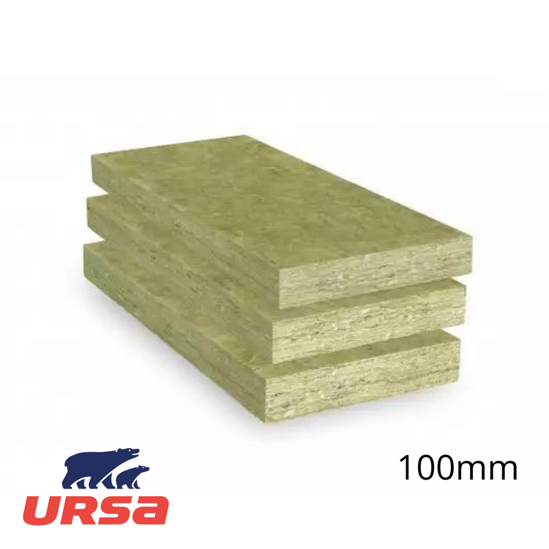 100mm URSA 35 Cavity Wall Insulation Batt 1200mm x 455mm (pack of 5)